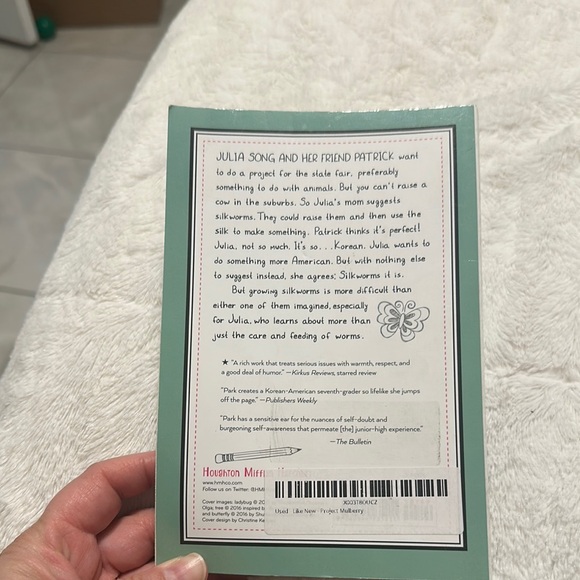 Project Mulberry by Linda Sue Park Book - Picture 2 of 2